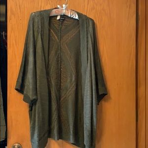 Torrid Olive Green Lightweight Cardigan